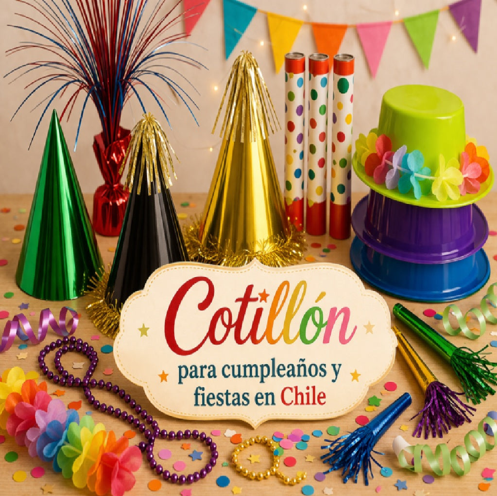 Cotillón para cumpleaños y fiestas en Chile
