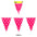 Guirnalda Banderines Polka – Banner Decorativo para Cumpleaños y Fiestas