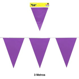 Guirnaldas Colores Solidos Morado