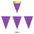 Guirnaldas Colores Solidos Morado