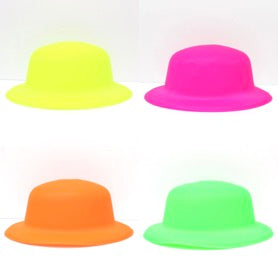 Gorros Flúor Mix x4 - Sombreros de Fiesta Colores