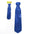 Corbatas Glitter x 3 Und Glitter Azul