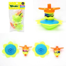 Trompo Flor x2 - Trompos Giratorios para Niños