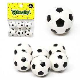 Pelota Saltarina Fútbol x6 - Pelotas Rebotadoras para Niños