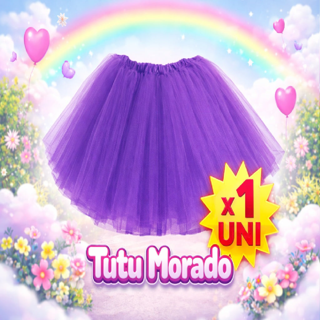 Tutu Standar Mix – Tutu de Colores para Disfraz Infantil