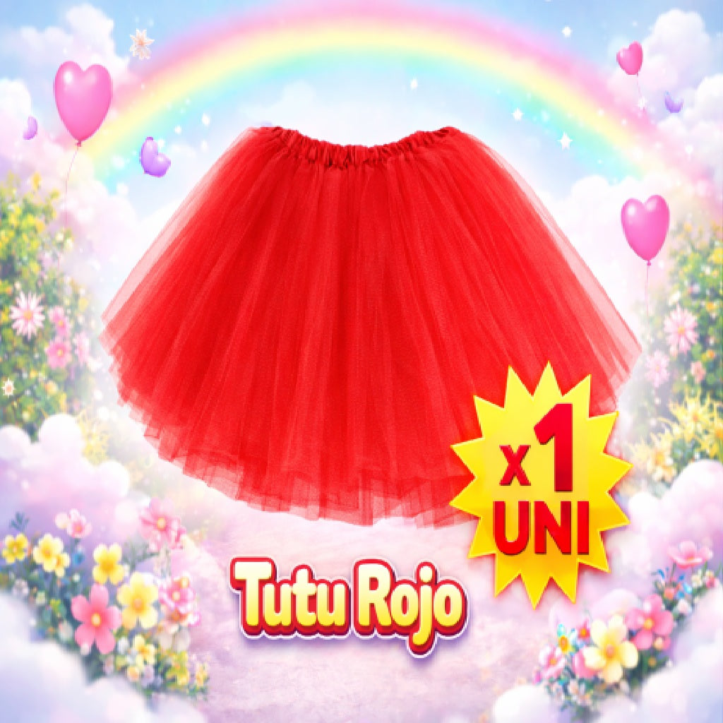 Tutu Standar Mix – Tutu de Colores para Disfraz Infantil