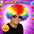 Pelucas Afro de Colores para Fiesta, Carnaval, Halloween y Cotillón