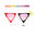 Lentes de Fiesta Mix Party para Disfraces, Cumpleaños, Cotillón y Eventos
