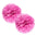 Pompon Decorativo Polka 25 cm x2 – Decoración para Cumpleaños y Fiestas