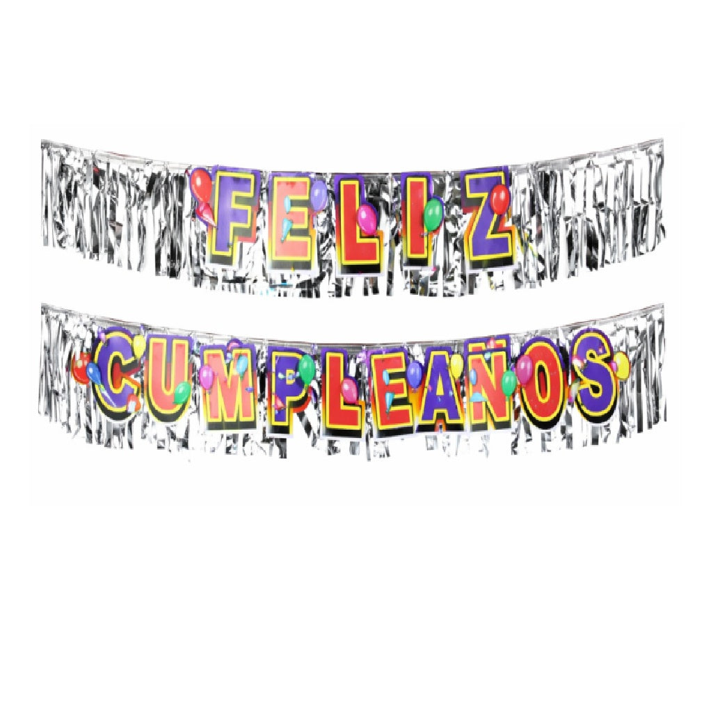 Guirnalda Feliz Cumpleaños - Decoración Cumpleaños y Fiesta