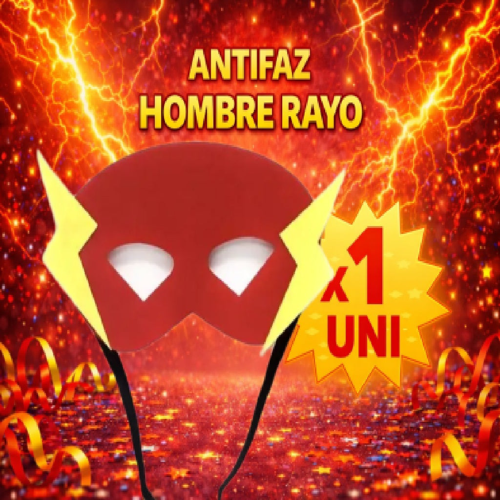 Antifaces Super Héroes - Accesorio Disfraz Fiesta Infantil