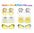 Lentes de Fiesta Mix Party para Disfraces, Cumpleaños, Cotillón y Eventos
