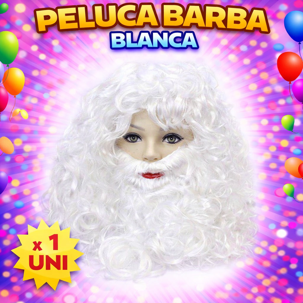 Pelucas de Disfraz Mix Fashion de Colores para Fiesta, Carnaval, Halloween y Cotillón