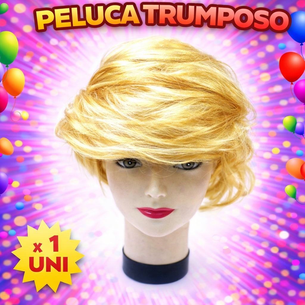Pelucas Personajes para Fiesta, Carnaval, Halloween y Cotillón