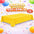 Mantel de Mesa 137 x 274 cm de Colores para Fiesta, Cumpleaños y Decoración de Eventos