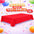 Mantel de Mesa 137 x 274 cm de Colores para Fiesta, Cumpleaños y Decoración de Eventos