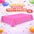 Mantel de Mesa 137 x 274 cm de Colores para Fiesta, Cumpleaños y Decoración de Eventos