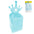 SET 6 CAJAS CORONA Celeste