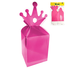 SET 6 CAJAS CORONA Fucsia