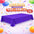 Mantel de Mesa 137 x 274 cm de Colores para Fiesta, Cumpleaños y Decoración de Eventos