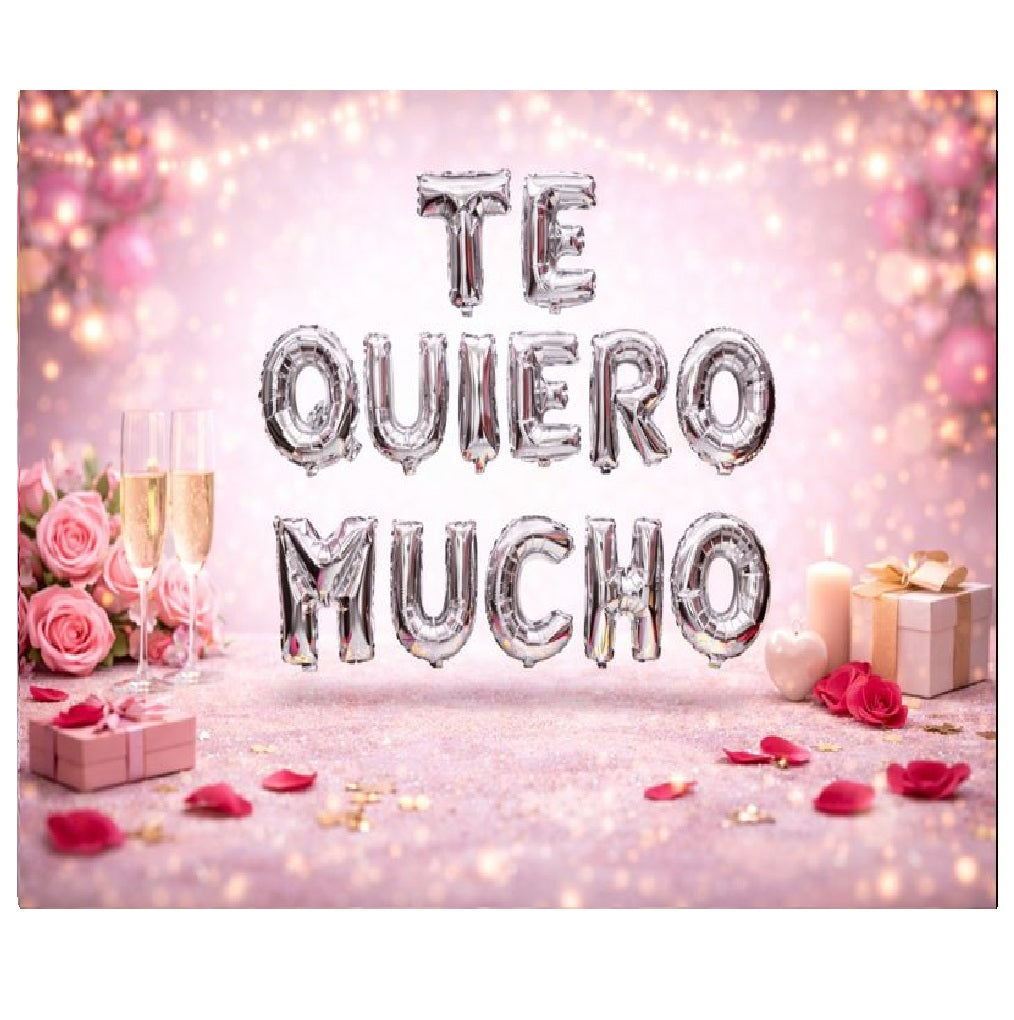 Globos Foil con Frases para Decoración de Cumpleaños y Fiestas
