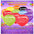 Globos 12" Colores Sólidos Impresos x 25 Und - Decoración Cumpleaños y Fiesta