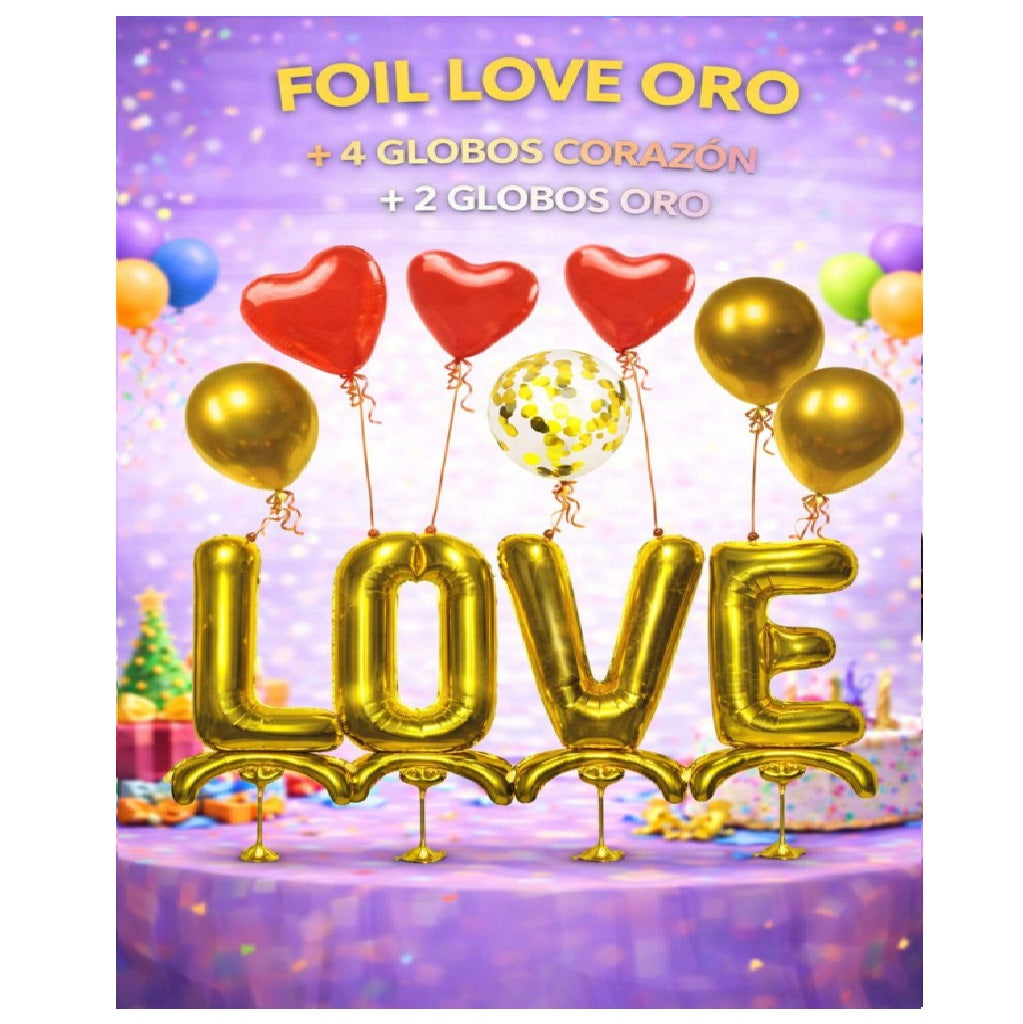 Sets de Bouquets – Globos Foil Decoración para Fiesta