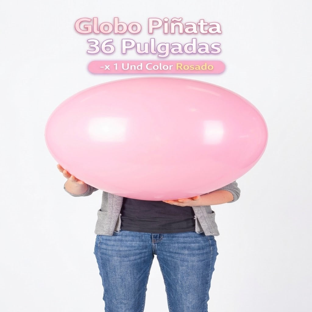 Globo Piñata 36” x1 Unidad – Globo Gigante para Cumpleaños