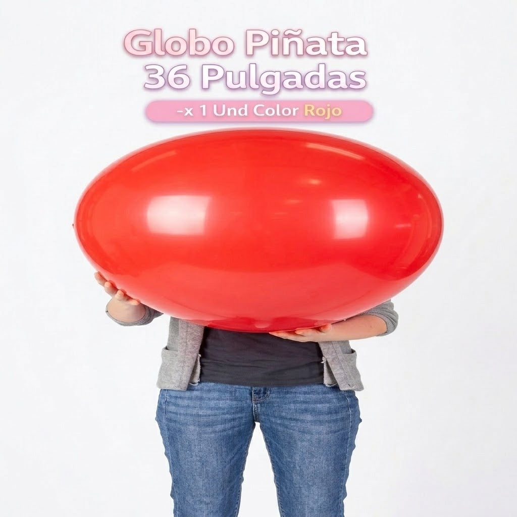 Globo Piñata 36” x1 Unidad – Globo Gigante para Cumpleaños