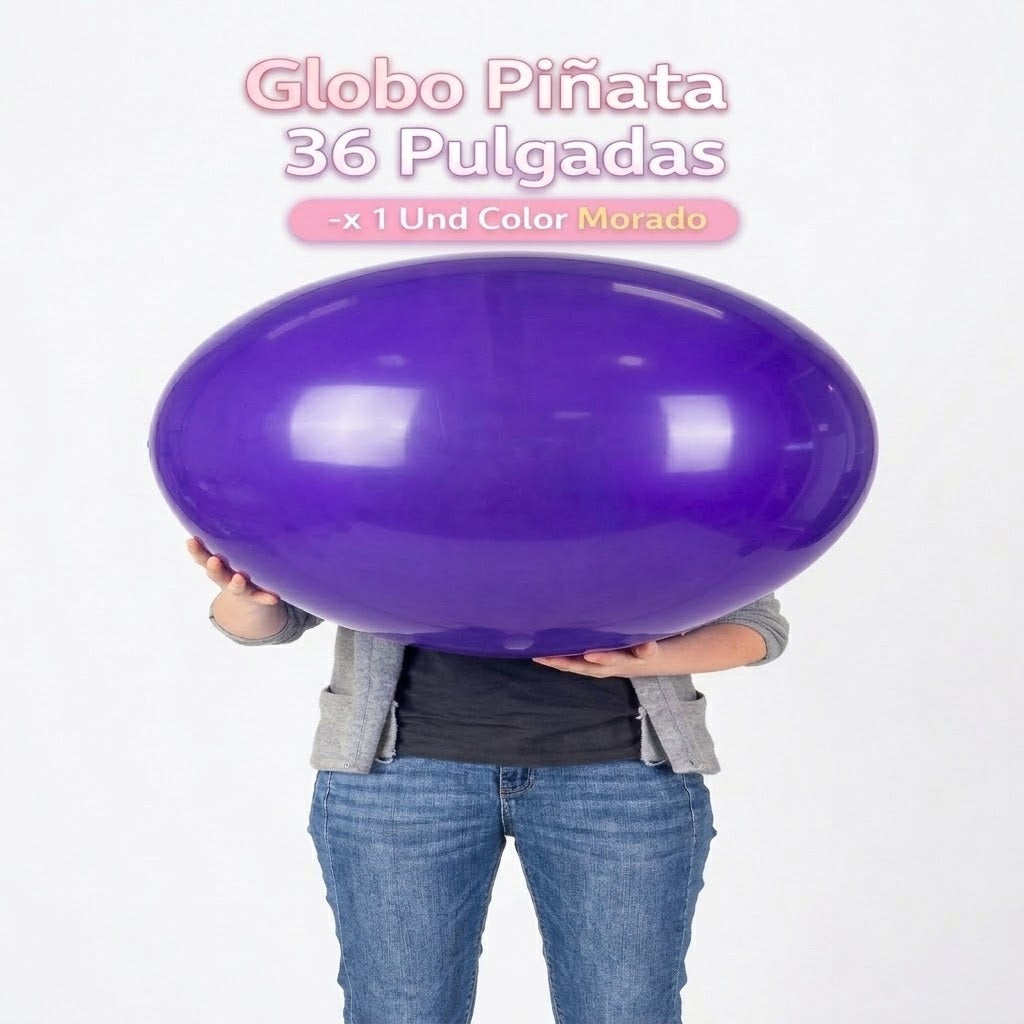 Globo Piñata 36” x1 Unidad – Globo Gigante para Cumpleaños