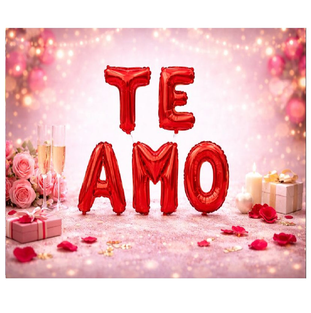 Globos Foil con Frases para Decoración de Cumpleaños y Fiestas
