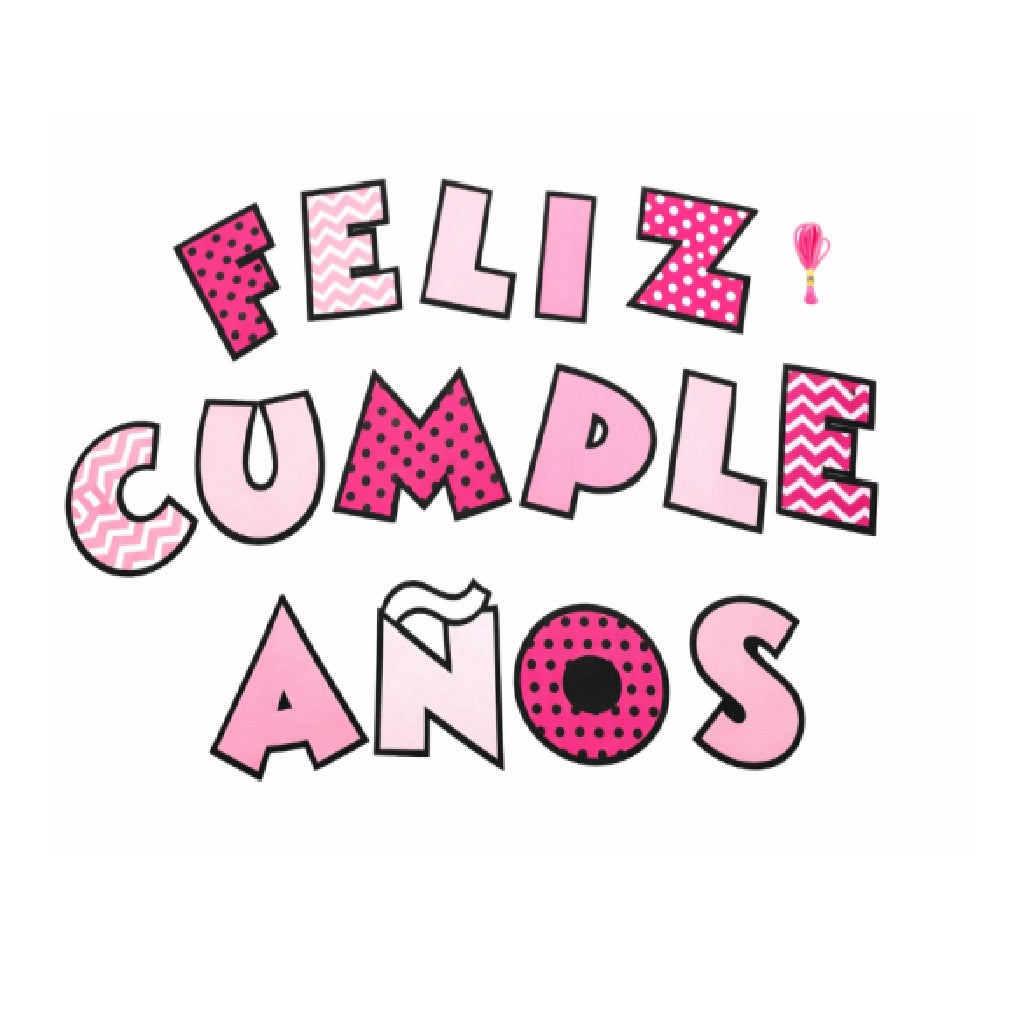 Guirnalda Feliz Cumpleaños - Decoración Cumpleaños y Fiesta