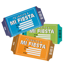 Tarjetas de Invitación para Cumpleaños x10 – Invitaciones para Fiesta