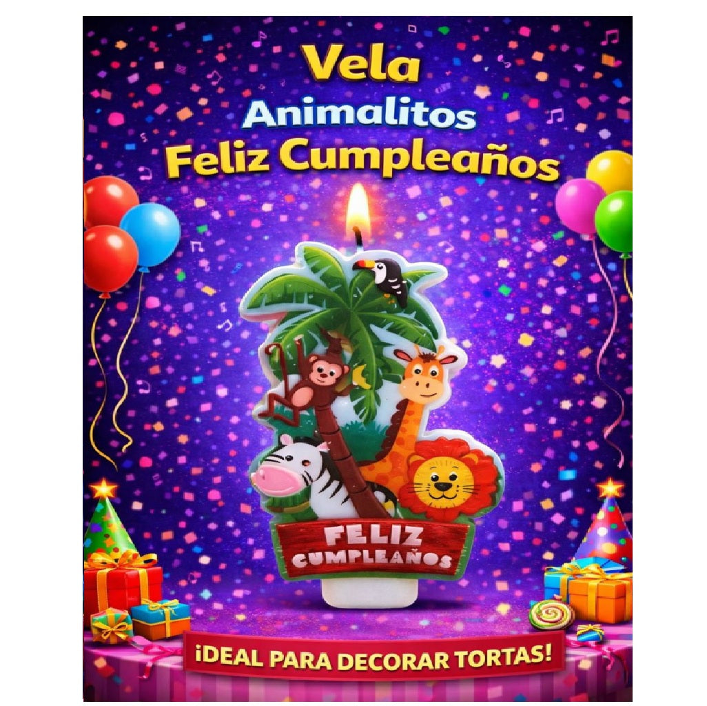 Velas De Personajes - Velas Decorativas para Cumpleaños