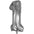 Foil Numerales Metal Plata 32 Pulgadas N 1