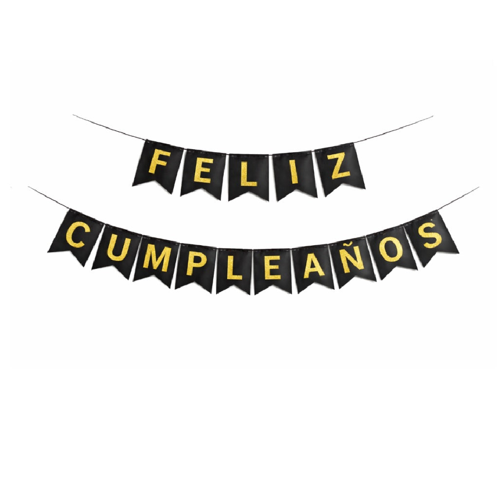 Guirnalda Feliz Cumpleaños - Decoración Cumpleaños y Fiesta