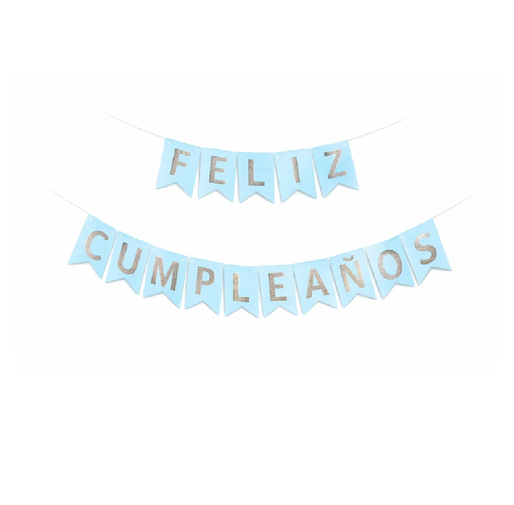 Guirnalda Feliz Cumpleaños - Decoración Cumpleaños y Fiesta