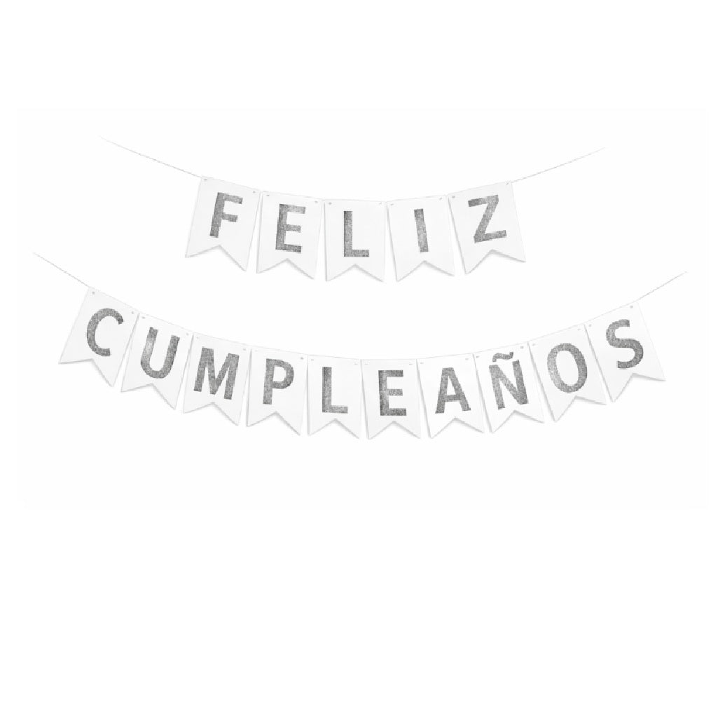 Guirnalda Feliz Cumpleaños - Decoración Cumpleaños y Fiesta
