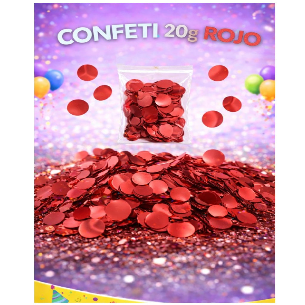 Confetti Colores - Decoración Fiesta, Cumpleaños y Cotillón