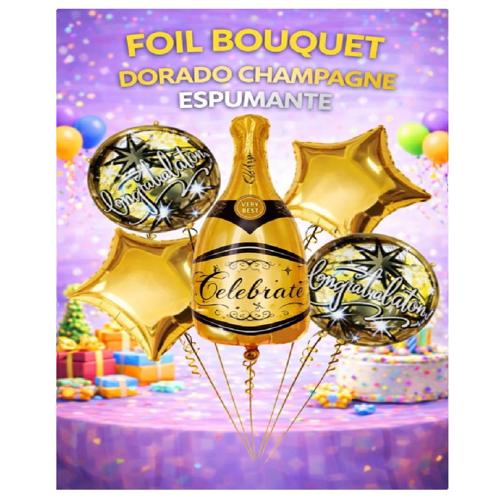 Sets de Bouquets – Globos Foil Decoración para Fiesta