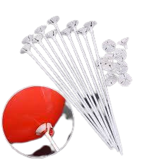 Varilla para Globos Gruesa x100 Blanca - Soporte para Globos