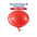 Globo Decoburbuja 18" Colores x1 - Globo Transparente Decorativo