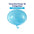 Globo Decoburbuja 18" Colores x1 - Globo Transparente Decorativo
