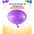 Globo Decoburbuja 18" Colores x1 - Globo Transparente Decorativo