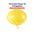 Globo Decoburbuja 18" Colores x1 - Globo Transparente Decorativo