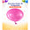 Globo Decoburbuja 18" Colores x1 - Globo Transparente Decorativo