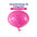 Globo Decoburbuja 18" Colores x1 - Globo Transparente Decorativo