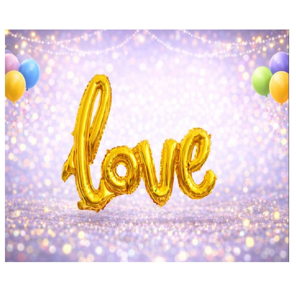 Globos Foil con Frases para Decoración de Cumpleaños y Fiestas
