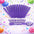 Bombillas Polipapel Colores x12 - Bombillas para Fiesta