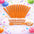 Bombillas Polipapel Colores x12 - Bombillas para Fiesta